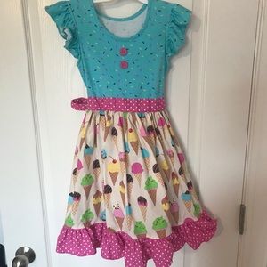Eleanor Rose ice cream dress